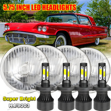 4pcs For Ford Thunderbird Torino 5.75 5-34 Inch Led Headlights Hilo Beam