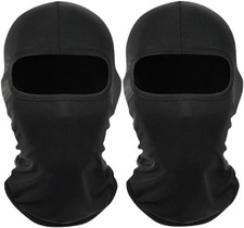 2 Pcs Balaclava Ski Mask Head Mask Full Face Mask Windproof Sun UV Protection
