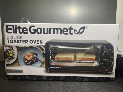 Elite Gourmet 2- Slice Toaster Oven 