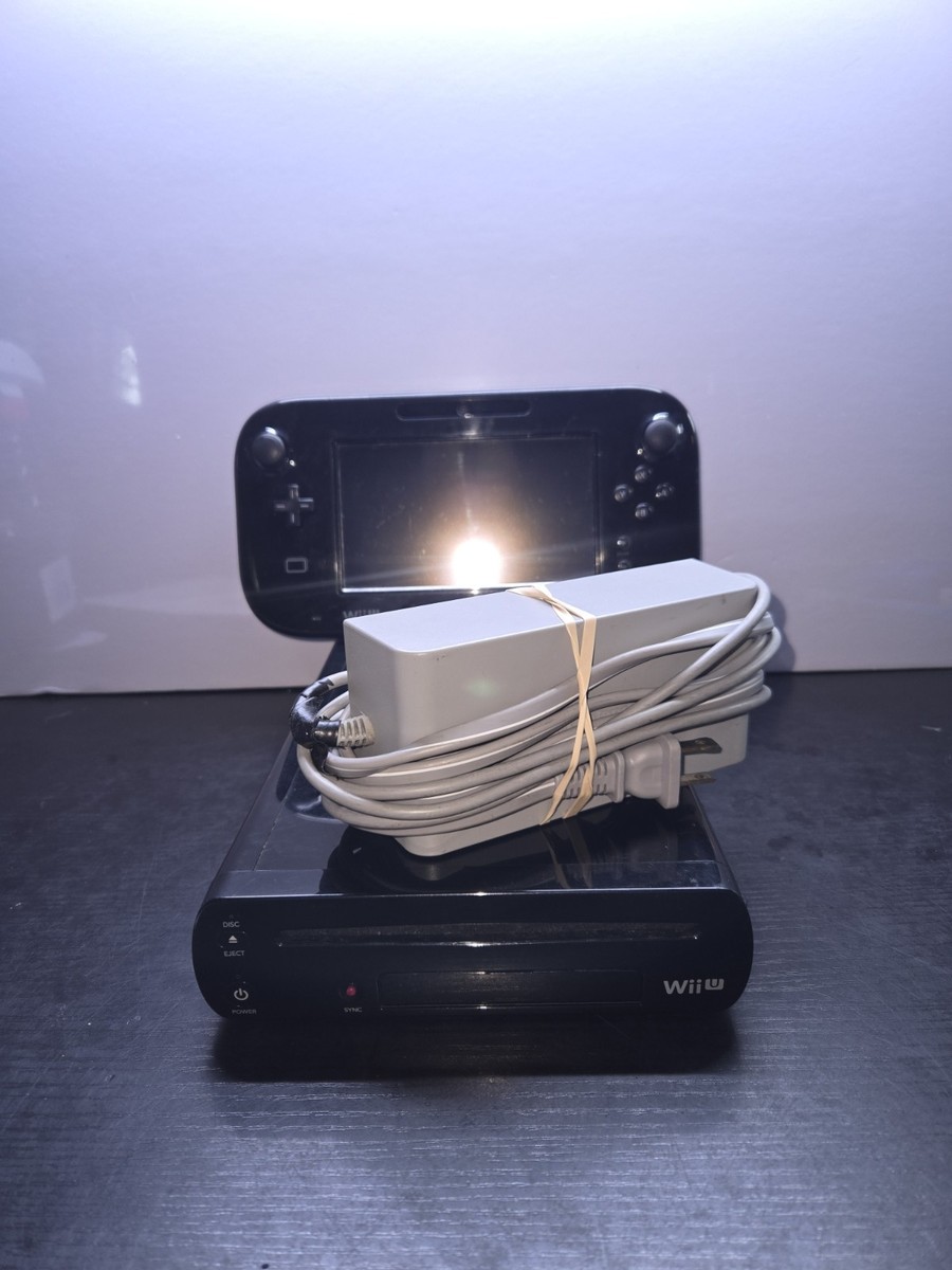 U Console Buy Used Nintendo Wii Nintendo Wii U 32GB Black Console