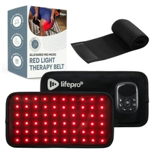 Red Light Therapy Belt - 660nm & 850nm Near Infrared & Red Light Thrapy for Body