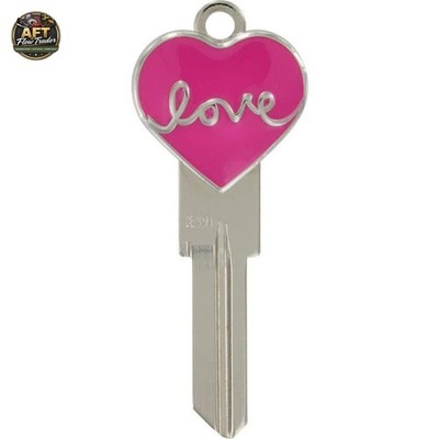 Hillman Heart Shape Key Blank - Unique Design