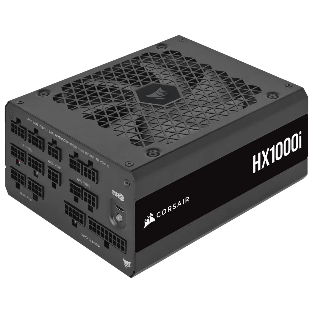 Corsair HX1000i ATX 3.0 Platinum 1000W : L'Excellence de l'Ingénierie Numérique pour PC