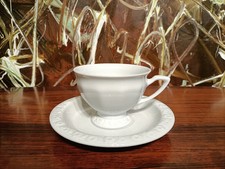 ROSENTHAL Germany Classic MARIA Weiß -  edle Mokka- Espressotasse mit Untertasse