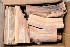 5 LBS Apple Wood Chunks For Smoking Organic Seasoned BBQ Grilling Cooking Smoker