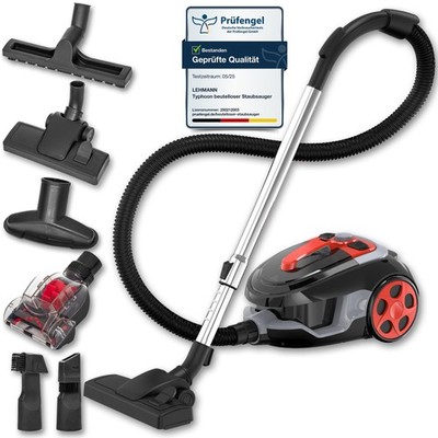 Typhoon beutelloser Staubsauger 4000 Watt beutellos Zyklon Staubsauger mit Set