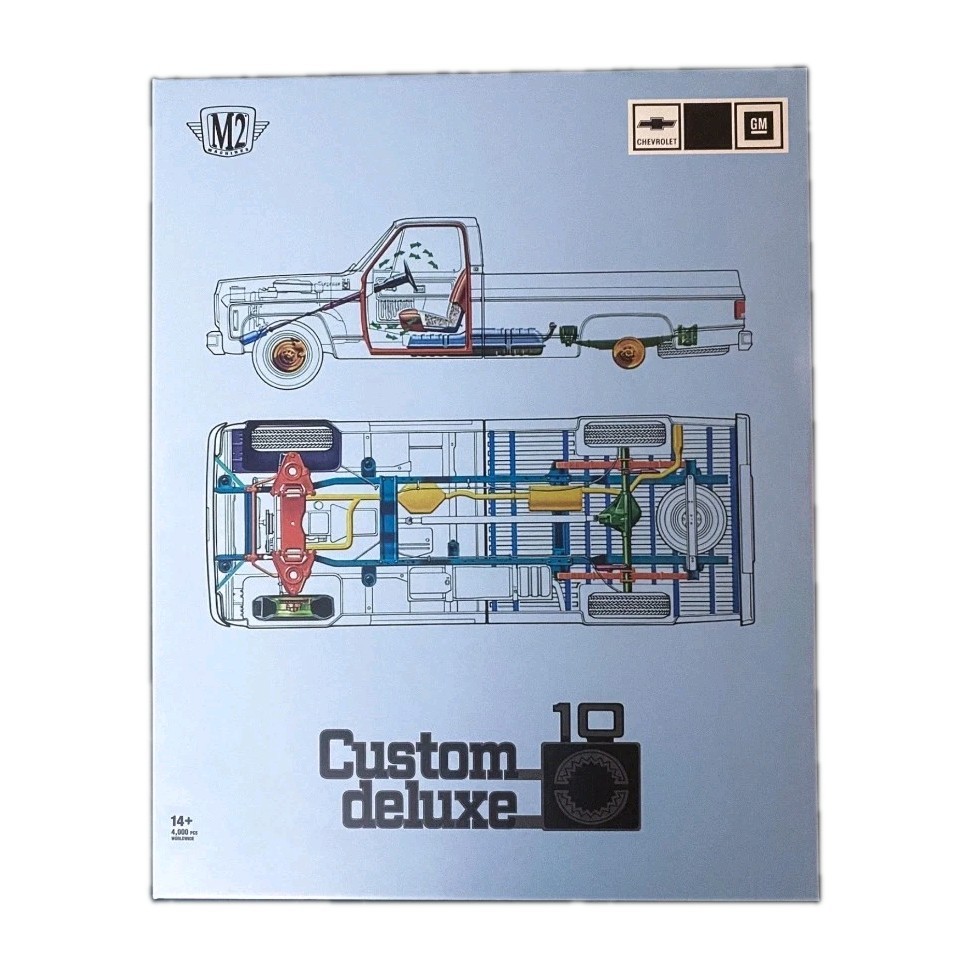 M2 Machines 1977 Chevrolet Custom Delux 10 Shadow Box Walmart Exclusive ...