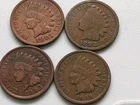 LOT OF Indian Head, Lincoln Cent Pennies  ( 45PC. LOT) 1800s + 1900s