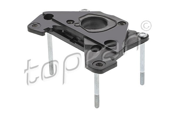 Flansch Vergaser Topran 100 582 FüR Polo VW 1G1 80 19E Golf 86C Gummi/Metall 2-image