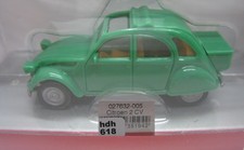 Herpa 027632-005 Citroen 2 CV grün mit Kofferraum Box (hdh618) TOP/OV