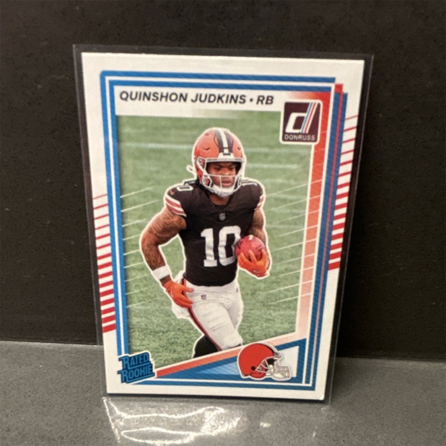 2025 Panini Donruss Quinshon Judkins Cleveland Browns Rated Rookie #330