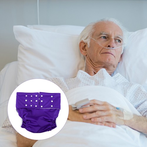 Reusable Diapers for Elders Adult Cloth Underpants Man Incontinence Elderly - Picture 8 of 12