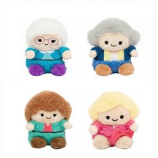 BumBumz 4-Pack  Rose Dorothy, Blanche, Sophia Plush Doll 3.9-inch Toy Mabel Kids