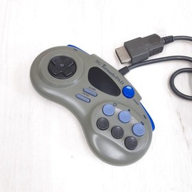 Sega Saturn Console Japan White bundle with ２ controllers &5 Games tested NTSC-J