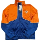 GIII 4Her New York Knicks NBA Track Jacket Women’s Medium Orange Blue NEW