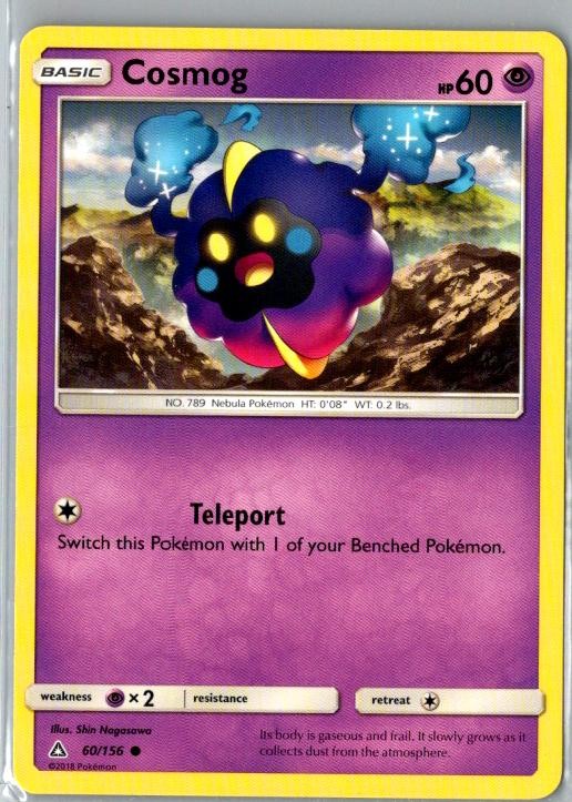 Cosmog Ultra Prism Non-Holo Pokémon TCG