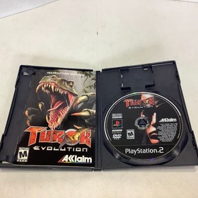 PS2 Play Station 2 Turok Evolution Game w/Manual