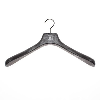 Kiton Kired Sport Coat Hanger Size 43 in Grayish Black Composite