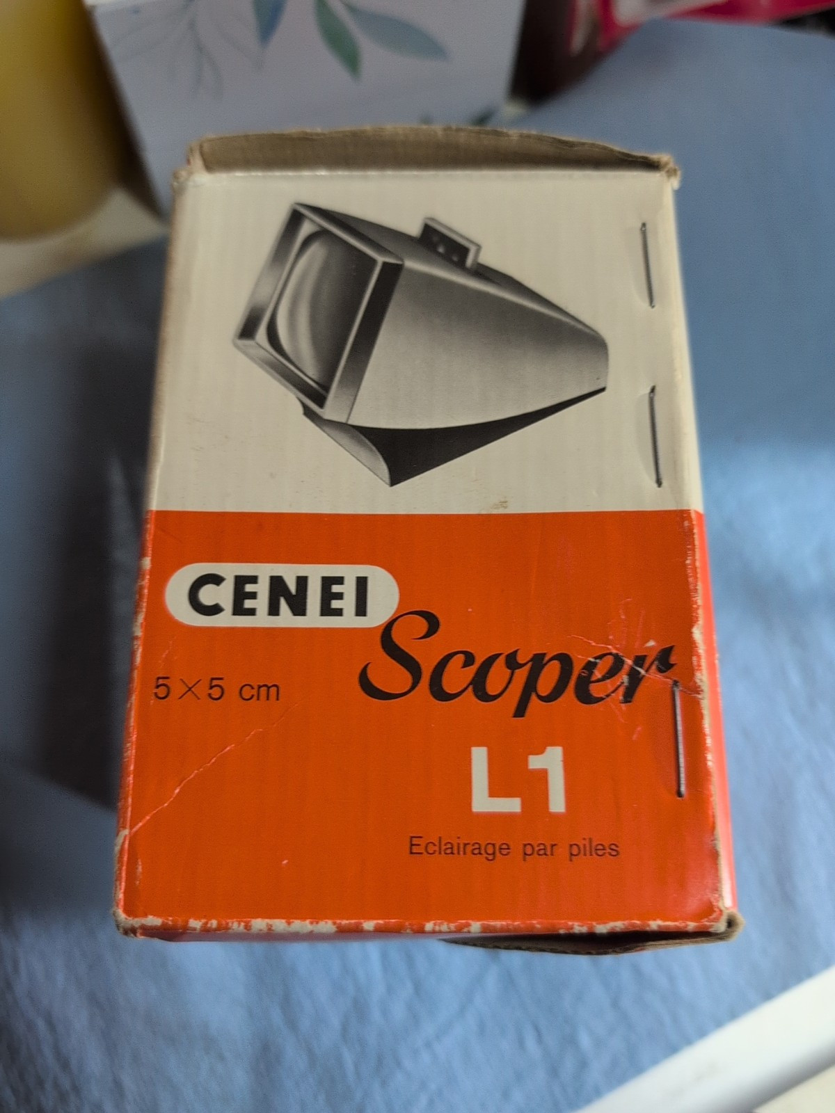 Vintage Slide Viewer Cenei Scoper L1 (With Box)