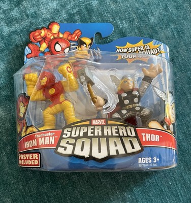 Marvel Super Hero Squad - Thorbuster Iron Man & Thor  OVP