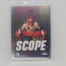2026 Topps Chrome WWE Scope SCO-28 Rey Fenix, Smackdown