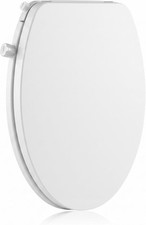 Self-Cleaning Elongated Bidet Non-Electric Bidet Toilet Seat Dual Nozzle 17/19''
