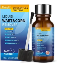 Fast-Acting Wart Remover Gel for Feet & Hands, Nature Plant-Based Formula - Gel