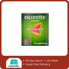 Nicorette Step 1 Invisipatch 14 Patches25mg