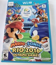 Mario & Sonic at the Rio 2016 Olympic Games (Nintendo Wii U 2016) Tested Working