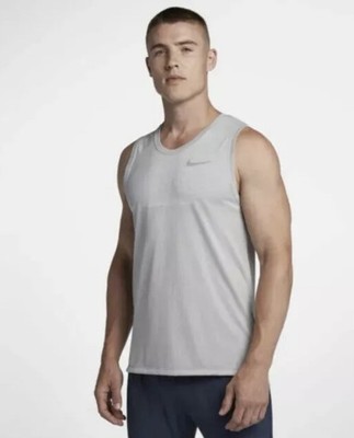 NIKE DRY KNIT MEDALIST RUNNING TANK WESTE HERREN UK S - 924613 101