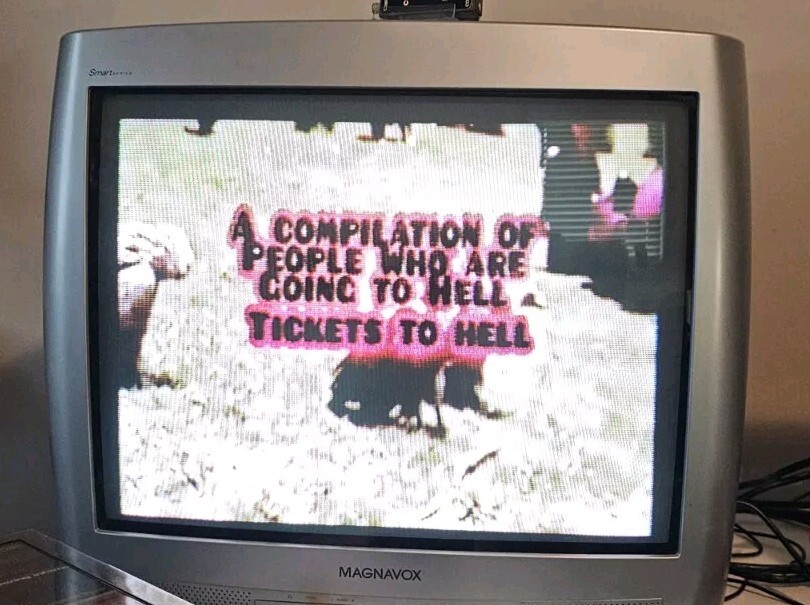 Grave Robbing For Morons/tickets To Hell Gore Horror Cult Vhs Tape