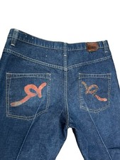 Vintage Y2K Rocwear Shorts / Jorts With Logo Printed On Both Back Pockets ?