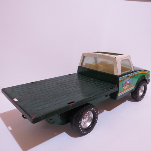 Nylint LUV Diesel Farm Set Stake Box Truck & 2 Wheel Trailer made USA NY-LUV-G - Picture 12 of 13