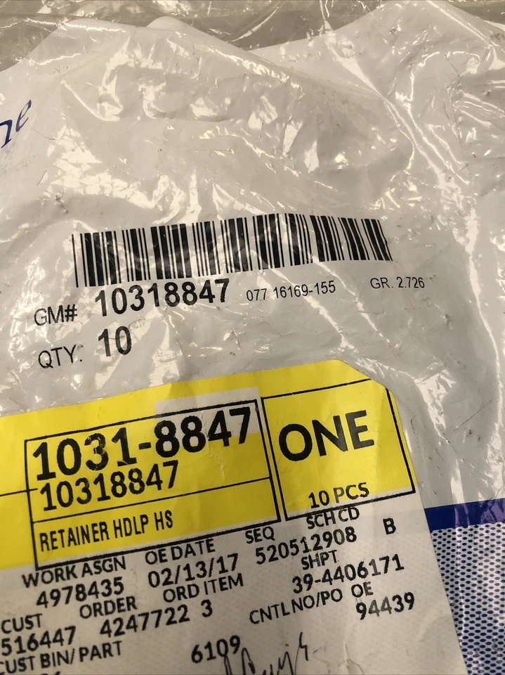 Retenedores de faros delanteros 10-GM 10318847 para 01-07 Aztek Grand Prix Rendezvous Foto 2 de 3