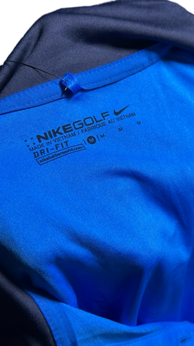 Nike Golf Team USA Golf Polo Shirt Dri Fit - Royal Blue Medium - Picture 8 of 9