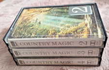 3 x COUNTRY MAGIC Cassettes - 84 country songs