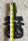 Vintage JZH 1955 T-11 Cherubs Cupids Scrolls Footed Trivet Cast Iron Valentine’s — photo 8