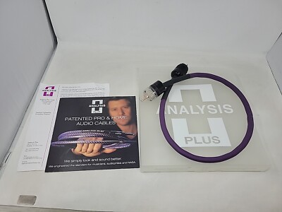 Analysis Plus Power Oval 10 (Ten) - 3ft AC Power Cord - C7 - Used