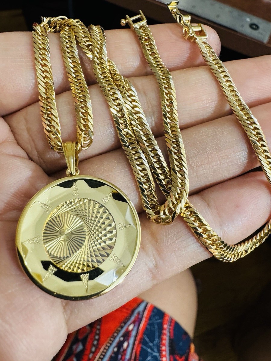 k18 japan gold illusion ペンダント