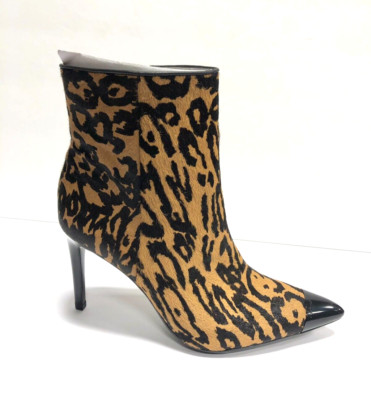 Calvin Klein Women s Ravie Boot Leopard Print Size 7.5 M