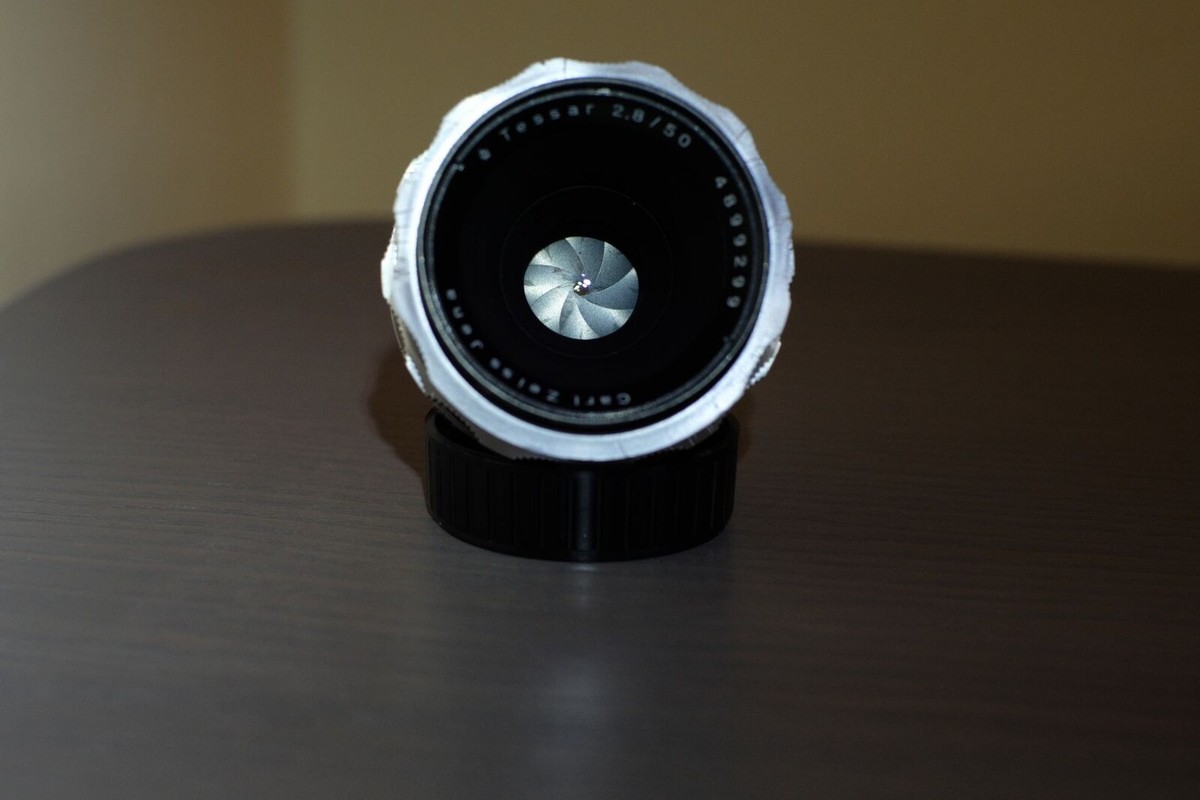 Carl Zeiss Jena Tessar 2.8/50 8 blades M42 | eBay