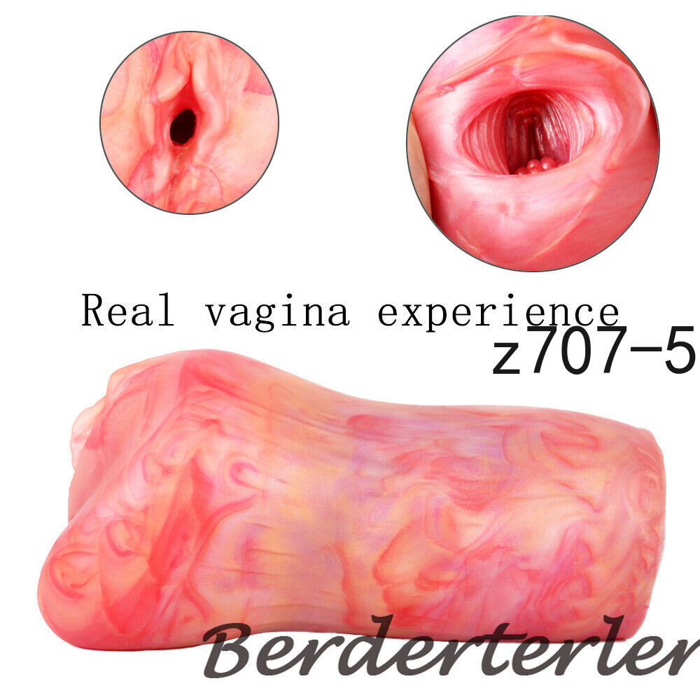 Male Masturbation Silicone Soft Aircraft Cup Vagina Masturbate Penis  Massage Toy | eBay