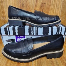 DV by DOLCE VITA Women's Crisp Lug Loafer Black Various Sizes