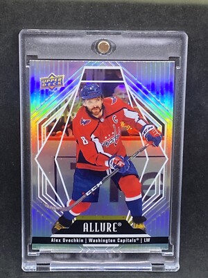 Alex Ovechkin RARE ROOKIE HOLOGRAM REFRACTOR INVESTMENT CARD CAPITALS MVP - Foto 13