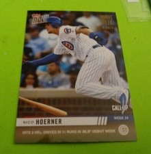 2019 Topps Now Moment of the Week Baseball Cards - Moment of the Year Checklist 8