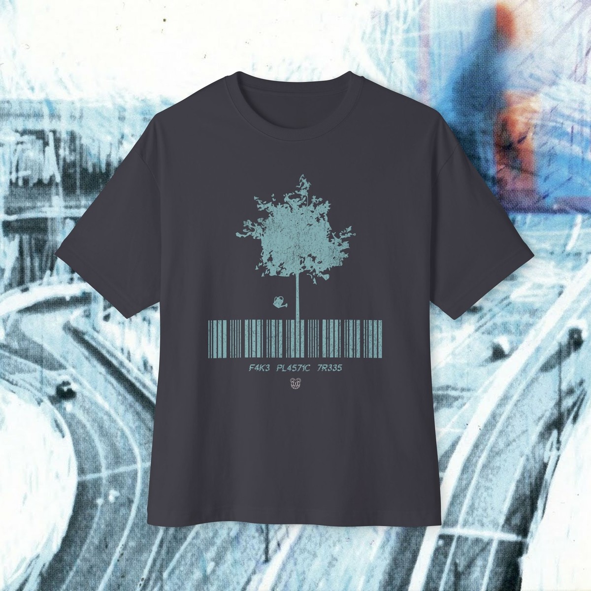 Radiohead Oversized Boxy Tee, Fake Plastic Trees t-shirt, Vintage