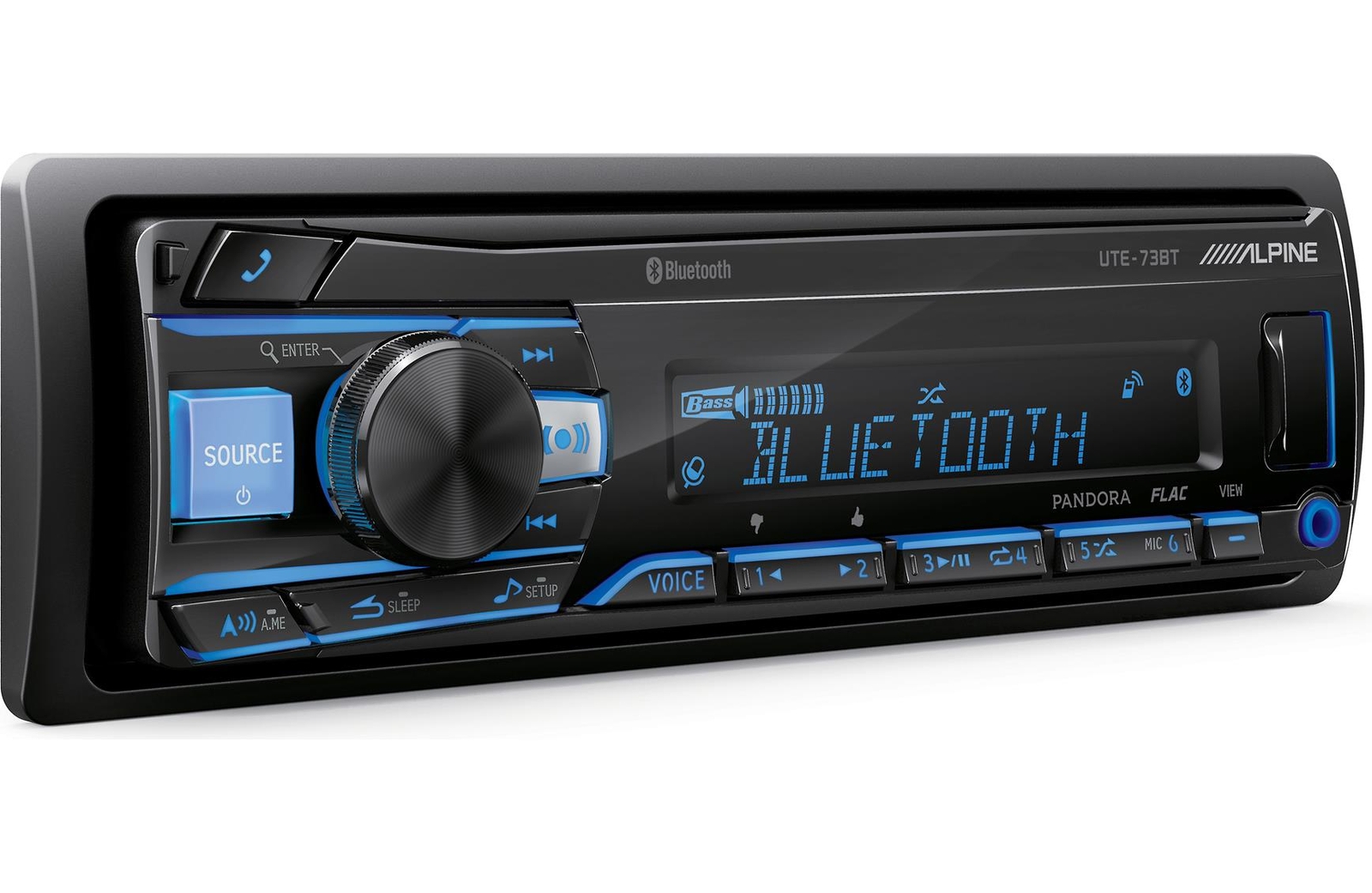 Alpine Ute-73bt Advanced Bluetooth Mech 