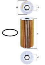 MAHLE OX366D Oil Filter Fits Porsche Boxster 718 Boxster Cayman 718 Cayman