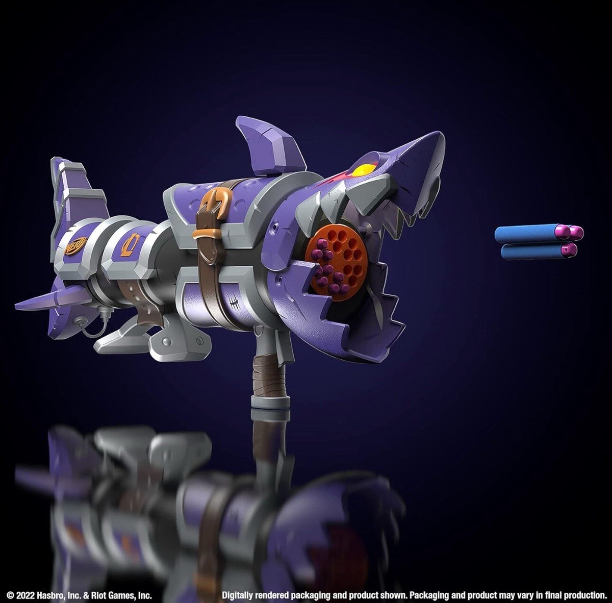 Nerf LMTD League of Legends Jinx Fishbones Blaster | eBay