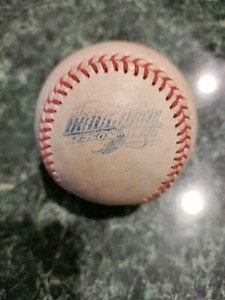 1998 TAMPA BAY DEVIL RAYS Inaugural Season Game Used Baseball 